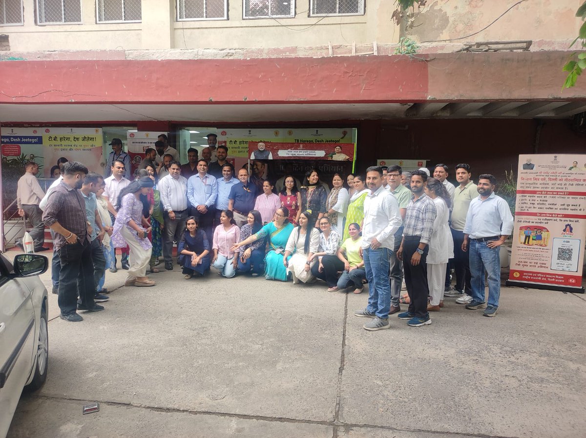DelhiStateNTEP's tweet photo. Ayushman Arogya Shivir at CTD, GoI office, inaugurated by Dr. Veena Dhawan (Addl. Commissioner, CTD) &amp; Dr. Nilesh Saini, SPO-NTEP in presence of senior officials &amp; teams from CTD and STC Delhi.  #TBMuktBharat
@MoHFW_INDIA @TbDivision @NHM_Delhi https://t.co/zWizFgasTa