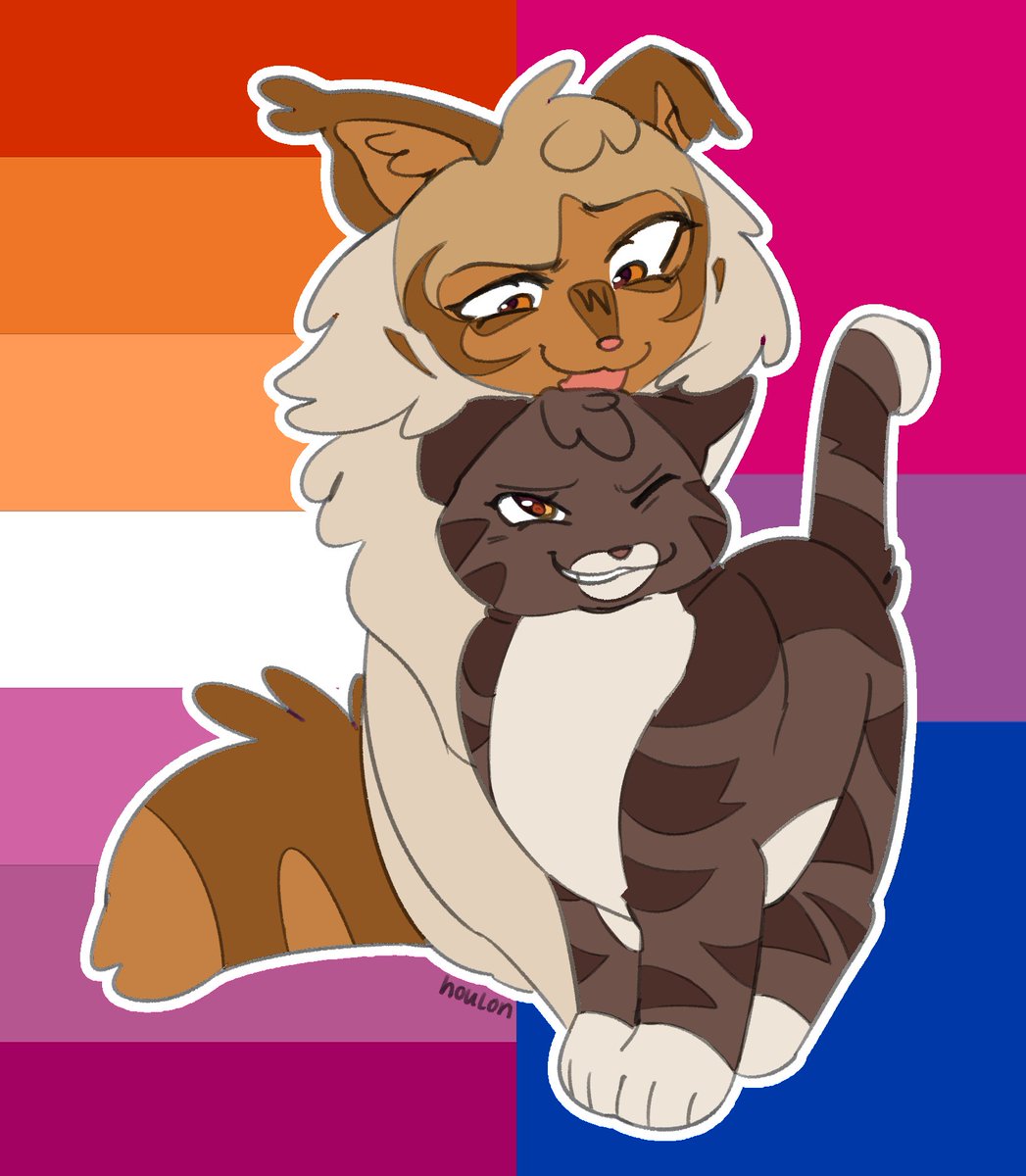 houlon_'s tweet photo. them!!! if you said mothpool and ravenbarley✅

#warriorcats #wctwt https://t.co/O56E0jvVn8