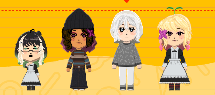 HexNailTails's tweet photo. i'm making this an official thread about my miinao (lunao') and kiyo's lil oclings + others on my little lesbos island on tomodachi life!! https://t.co/VChyxIOSoR
