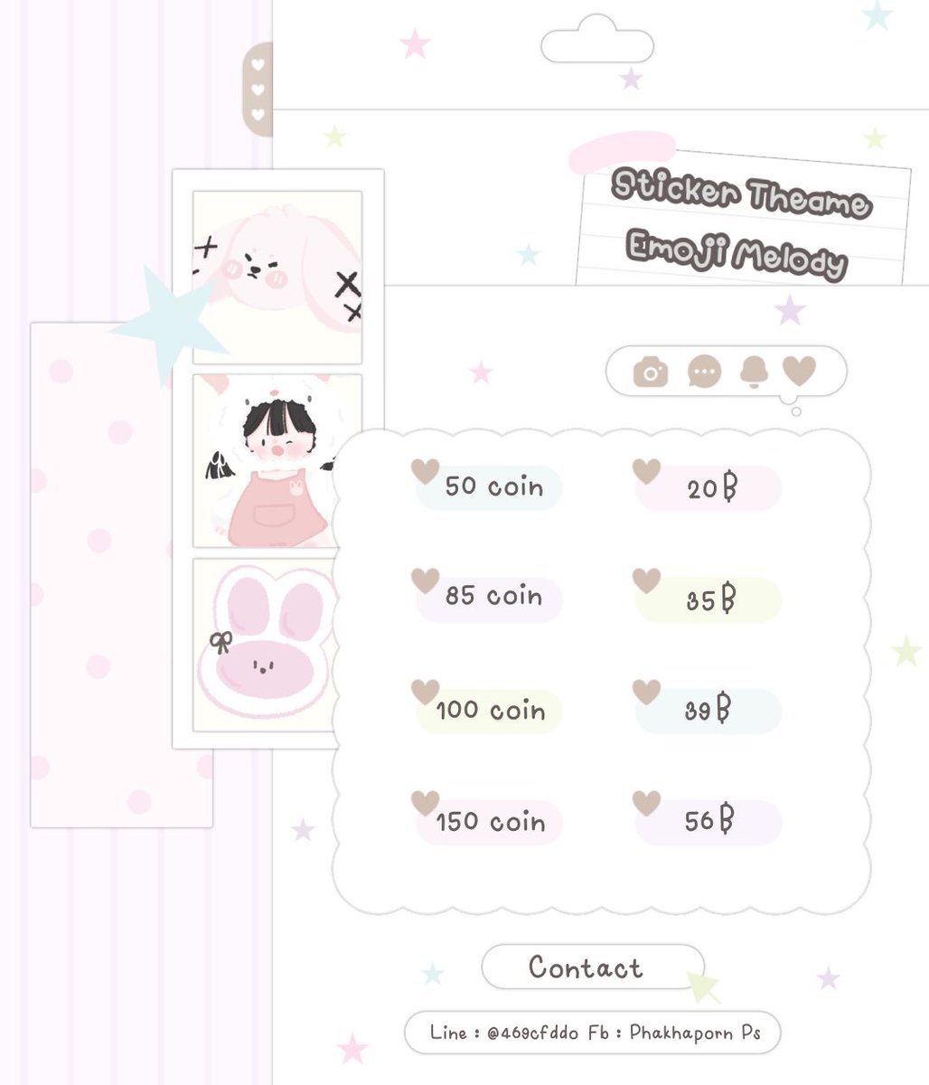 bbbloommm's tweet photo. Sticker line 💭

   : ไม่รับส่งเหรียญน้า

พร้อมส่งค้าบ 
สั่งซื้อ/สอบถาม @469cfddo มี@ 
หรือจิ้มลิ้งค์ 👉🏻 https://t.co/ea8fjDA6CT

#สติ๊กเกอร์ไลน์ราคาถูก #สติ๊กเกอร์ไลน์ #ธีมไลน์ราคาถูก #ธีมไลน์ #เมโลดี้ไลน์ราคาถูก #เมโล��ี้ไลน์ https://t.co/wjUnInkP3I
