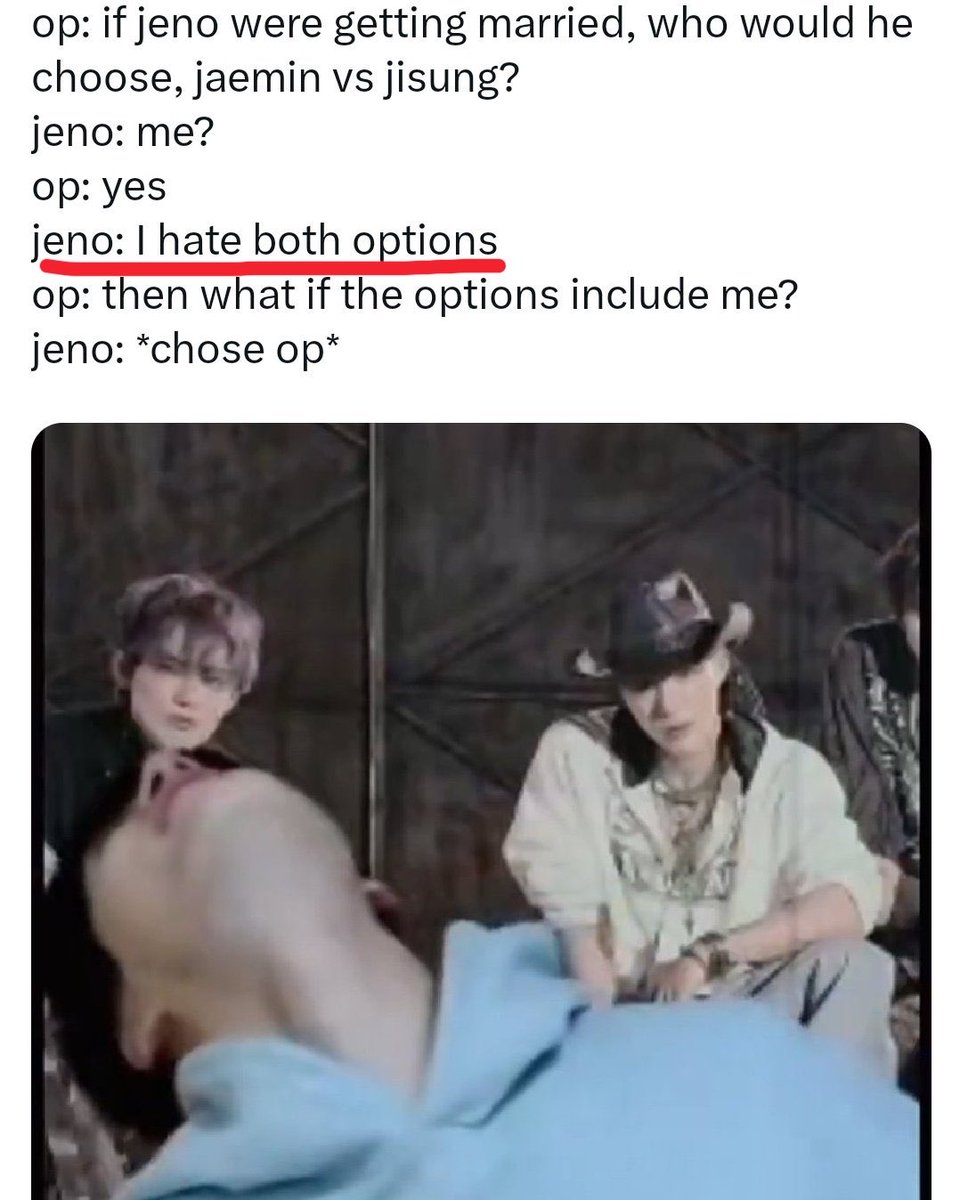 httpjenoyed's tweet photo. proofs jeno has shown discomfort with those kinds of questions

no one is stopping you from shipping him with another idol, but please know where to draw the line. stop when it starts affecting his image and letting rumors and assumptions define him https://t.co/Of6GDvuwW7