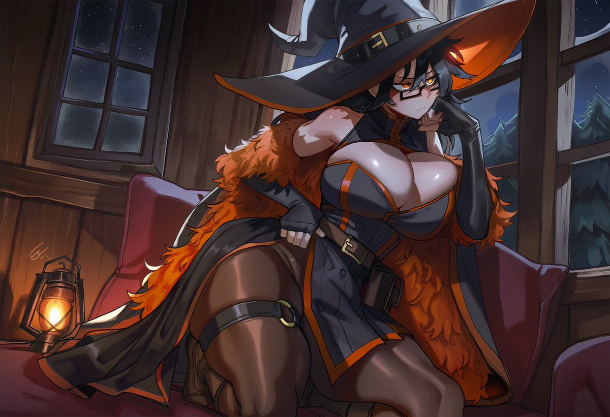 Akane_Kuroibara's tweet photo. The (Former) Chaos Mage: Reiko Yoshino - [OC] 

Reiko..she's very beautiful and sexy indeed!....if only she weren't strong enough to actually put me to a stop~ https://t.co/saTyI99gDL