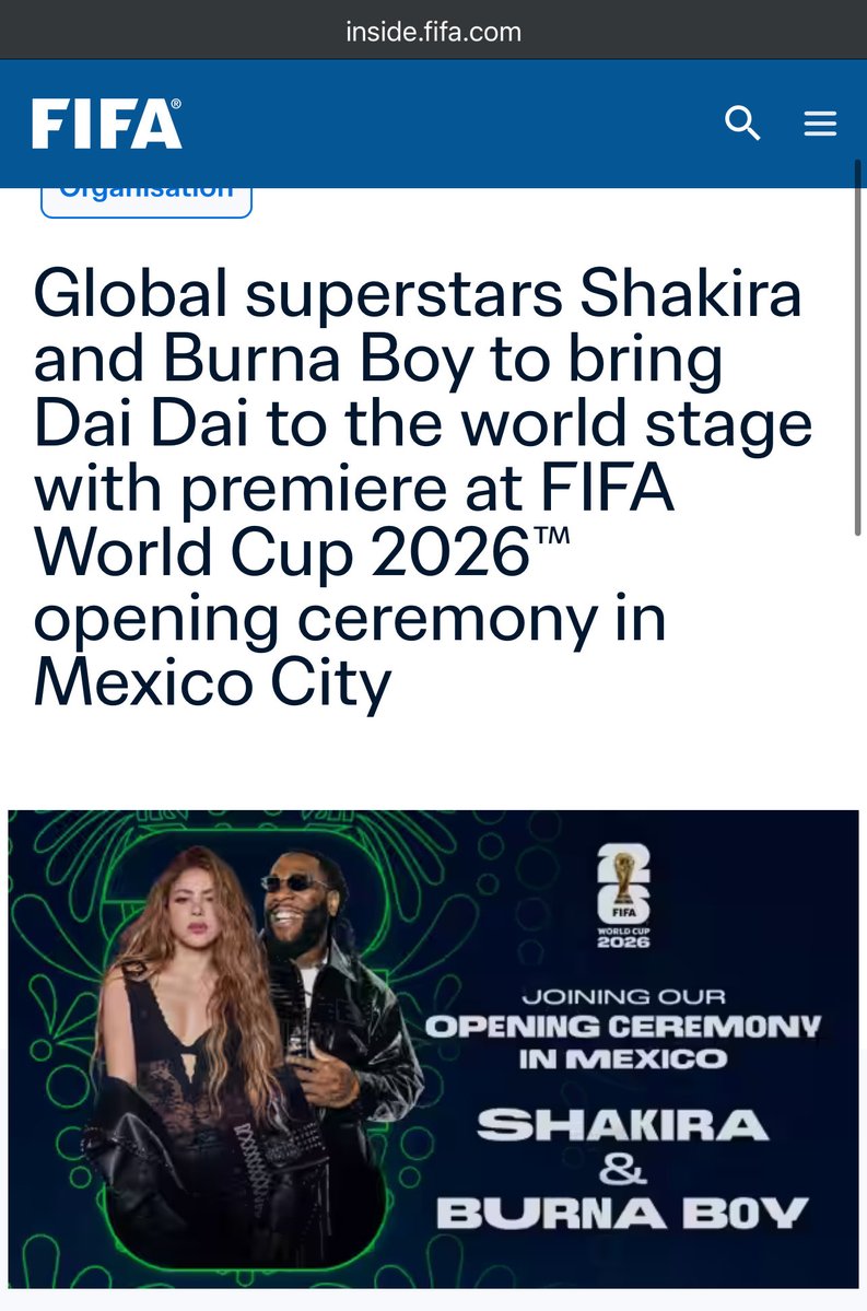 ALPHA_WOLF_WGPP's tweet photo. Funny coincidence? Make up your mind 😂

The official FIFA World Cup 2026 song is called “Dai Dai.” 

Richard was that you ? 😂 

What are the chances that Liberty‘s July posts coincide with World Cup final being on 19th July, the Song being Dai Dai 😂

Are you entertained?😂 https://t.co/1pBFXUQLqz