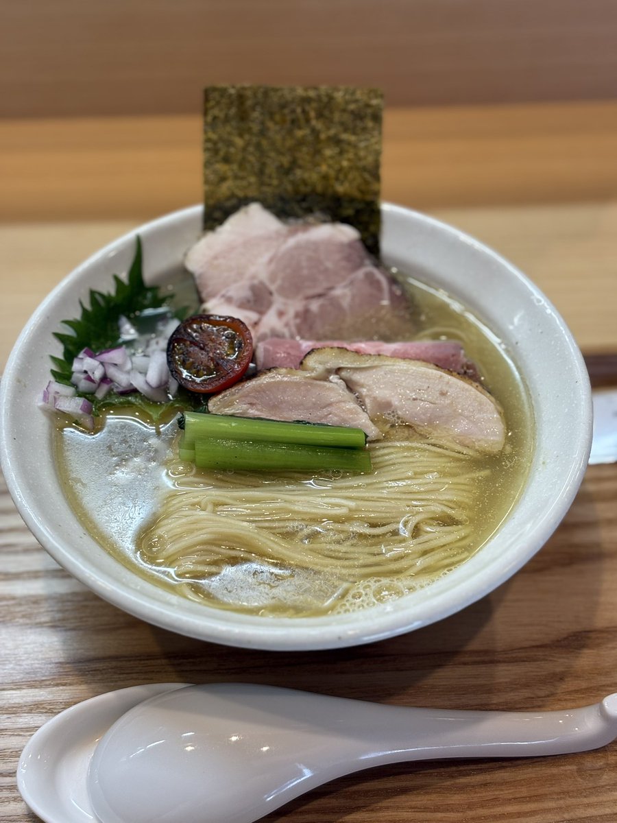 tamuumth's tweet photo. #中華そばうお青 https://t.co/scKetlBux4