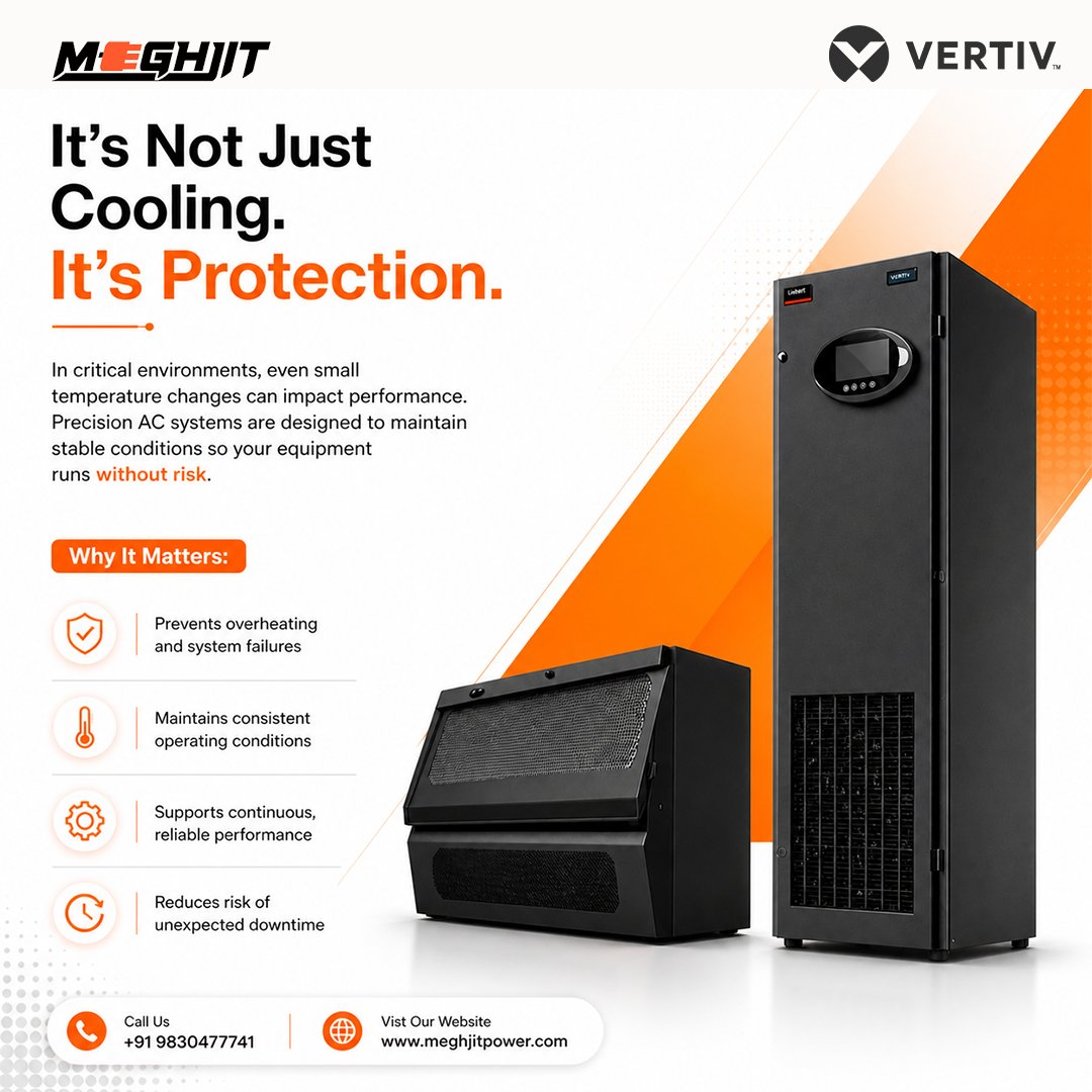 MeghjitPower's tweet photo. Because consistency is what keeps everything running.
Connect with us to learn more
π +91 9830477741
π https://t.co/LVzIn6DPGd
.
.
#PrecisionCooling #DataCenterCooling #CriticalInfrastructure #ITInfrastructure #CoolingSolutions #DataCenterIndia #ThermalManagement #Uptime https://t.co/ojYzyTQetI
