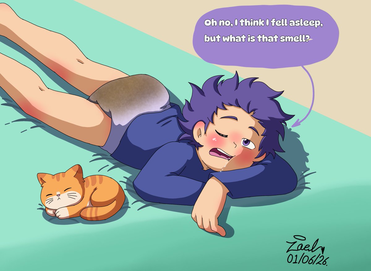 zaelbabyar21896's tweet photo. Shinso was so comfortable that he fell asleep hehe luckily I was wearing a diaper
#abdl #diaper #abdlart #diaperart #diaperboy #abdlboy https://t.co/ItLx1SHcVf