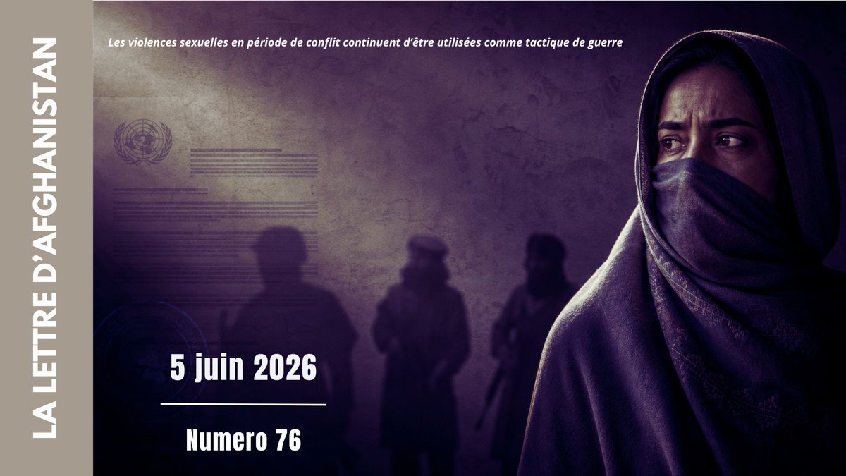 AfghanLetter's tweet photo. La Lettre d'Afghanistan — Numéro 76

Ce soir à Paris, des musiciens afghans en exil font résonner une culture que les talibans ont réduite au silence. Ce week-end, des réfugiés afghans ont découvert pour la première fois la Dune du Pilat, l'océan, le sable chaud sous leurs pieds. Des visages qui brillent d'une joie simple et immense.

Et pendant ce temps, la Commission européenne s'apprête à inviter les talibans à Bruxelles pour organiser leur expulsion vers le pays qu'ils ont fui.

Ce numéro est fait de ces contrastes-là. La beauté qui persiste. L'indifférence qui s'institutionnalise. Et entre les deux, des millions d'Afghans qui continuent de vivre, de souffrir, de résister.

Au sommaire de cette semaine :

🏖️ La Dune du Pilat pour la première fois, des yeux qui s'émerveillent

📌 L'UE prépare une réunion avec les talibans sur les expulsions, pendant que la CPI a émis contre eux des mandats d'arrêt pour crimes contre l'humanité

🎶 Concert de l'Ensemble Aseman ce soir à Paris, pour que la musique afghane continue d'exister

⚰️ Une mère afghane meurt toutes les 60 minutes

🧒 Le bacha bazi : l'esclavage sexuel des garçons que les talibans interdisent officiellement, et pratiquent en secret

🔒 272 jours de torture dans les geôles talibanes : le témoignage d'un humanitaire britannique

📊 Violences sexuelles en Afghanistan : près de 10 000 cas documentés en 2025

🇷🇺 Moscou et Kaboul signent un accord militaire. On savait que ça allait arriver.

🇩🇪 Des centaines d'Afghans manifestent à Berlin. Les femmes en tête.

♿ Qu'est-ce que la vie pour les femmes handicapées en Afghanistan ?

💸 "Abordable" : ce que ce mot veut dire quand on survit dans l'Afghanistan d'aujourd'hui

🌐 La diaspora afghane en ligne : une nation fragmentée

🔗 https://t.co/FV7tG4hukF