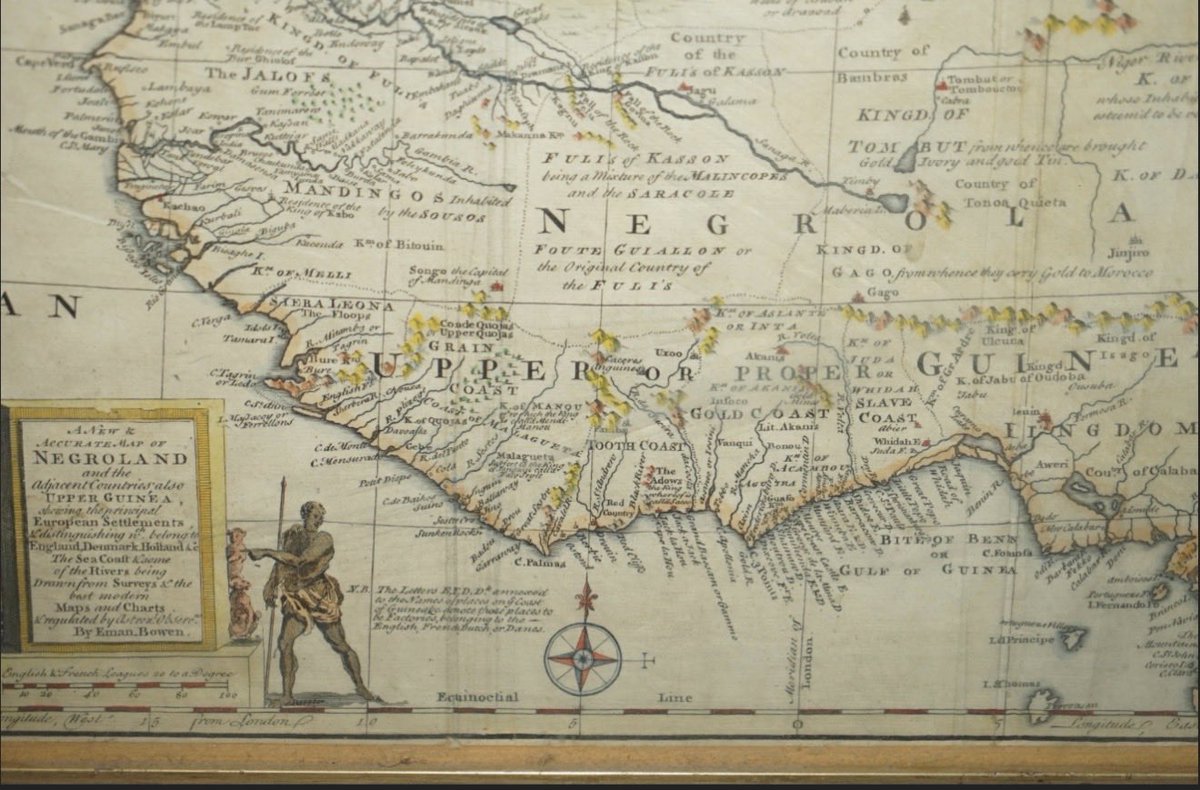Tgre1776's tweet photo. @AwakenChirp 1747 British map confirms Negroland https://t.co/QAEGh8loqd