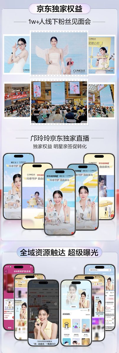00k1105's tweet photo. Official Battle Report from JD mall

Sales: 14.34M RMB 🔥🔥
10,000++ people attended Clinique event at JD Mall

#หลิงหลิงคอง #linglingkwong https://t.co/VesktS5g9B