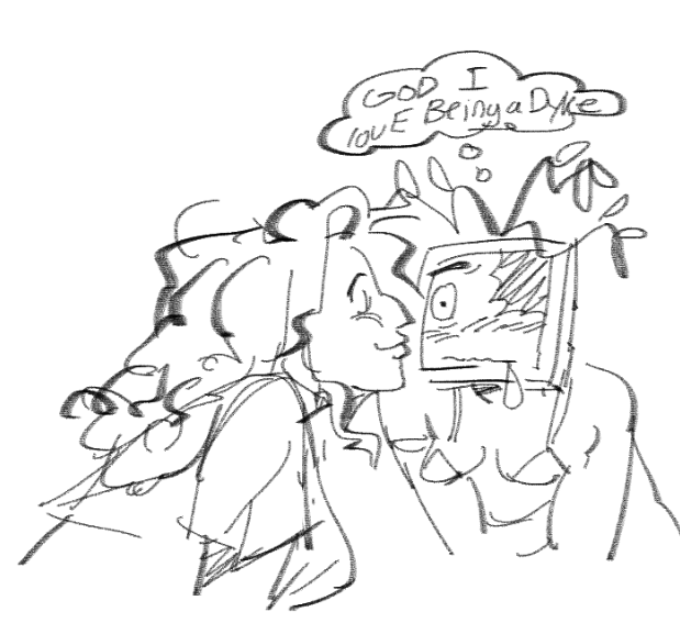 R0botYur1Awesom's tweet photo. I love my ocs i love making them lesbians https://t.co/BQW6QvGHkH