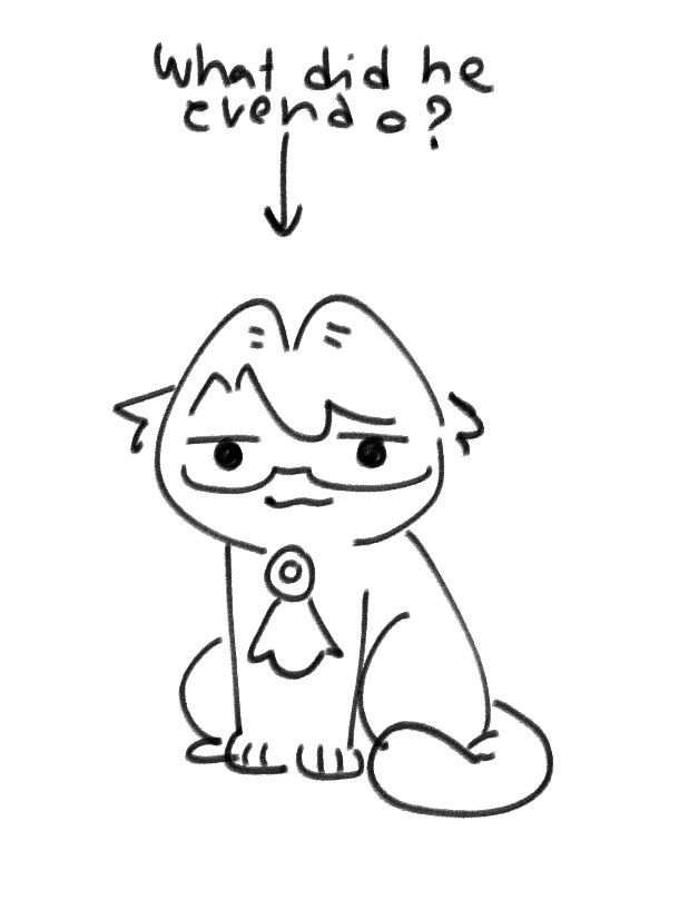 RalicielRanting's tweet photo. Jekyll cat https://t.co/LbKr2dihAA