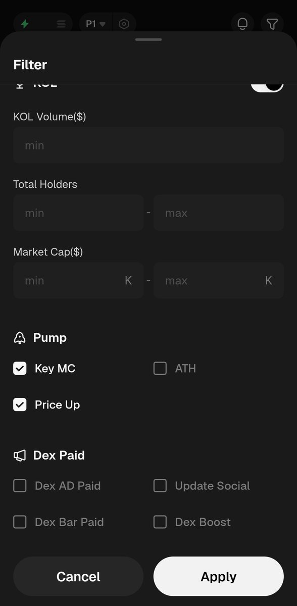 magersih's tweet photo. trick kecil pake @gmgnai :

- pertama, track > wallet tracker, disitu keliatan smartmoney lagi akumulasinya seberapa besar.

-kedua, track > signal > setting, bagian key mc &amp; pump kalian centang, buat liat token yg hot tuh kondisinya gmn.

sponsor:
https://t.co/qzWuX8EIyh https://t.co/4VRFxoMCjN