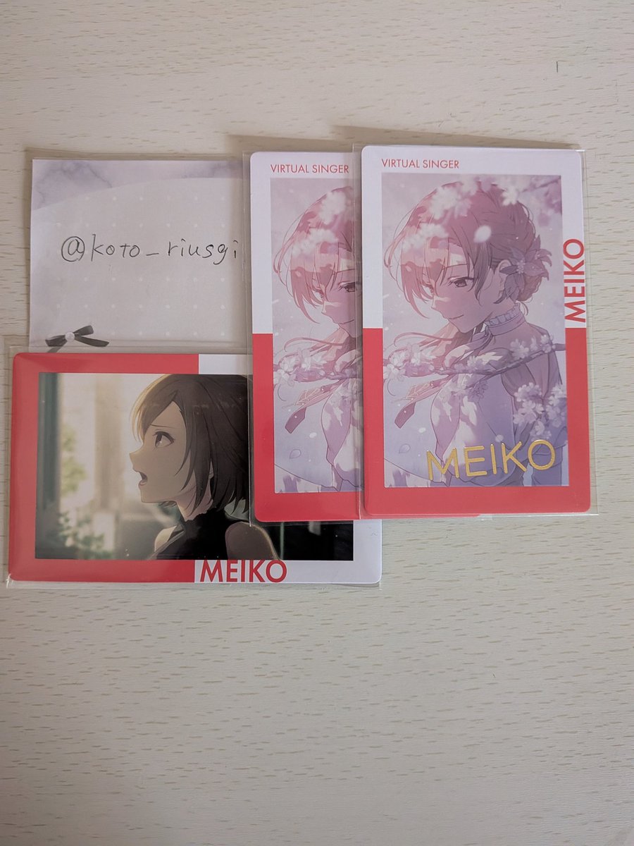 koto_riusagi's tweet photo. @BpeJchCIvn85280 当方、お正月MEIKOさん所持しているのですが、咲希ちゃんとの交換は可能でしょうか？
また、募集外となり大変恐縮ですが、画像2枚目のMEIKOさんもお譲り可能となります。
難しいとは思いますがご検討いただけますと幸いです。 https://t.co/WNHUFcPmeS