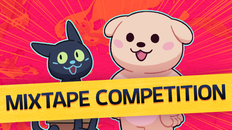 TempoLabGames's tweet photo. Did you know Bits &amp; Bops now supports CUSTOM MIXTAPES, which you can play in the Steam Workshop? 🤯

To celebrate, we're hosting a MIXTAPE COMPETITION with guest judges @DaftHusky and @mcmdesignsau! 🤩

If you're interested in entering, join our Discord for details! 😊 https://t.co/UNPKN4NsGx