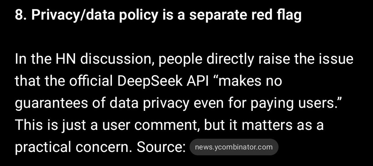 sevenkov7's tweet photo. @gmoneyNFT @the_etherean yeah i believe ds truly can save a lot of money if we compared it to very expensive claude api for enterprise use on certain tasks but in this case i'd be concerned about privacy (and u still free to use oauth for personal use) https://t.co/0CZD8ryypa