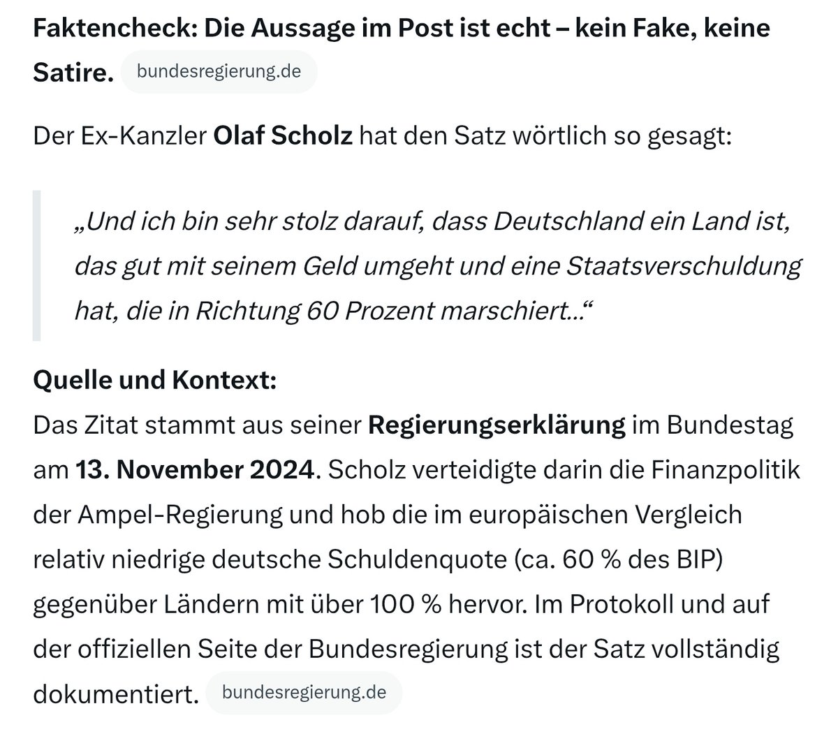 Mueller_NJ_USA's tweet photo. Faktencheck Scholz https://t.co/S5bxUjXD1B