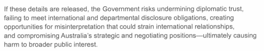 AJT2010's tweet photo. @jommy_tee @Tony_Burke um... WHAT?

Segal is: Australia’s Special Envoy to Combat Antisemitism.

This is not a diplomatic post. The job clearly defines the jurisdiction and boundaries of Australia.

So just how is it, that disclosure of Segal would break Diplomatic trust? Who did they meet with? https://t.co/xDzauIYEIM