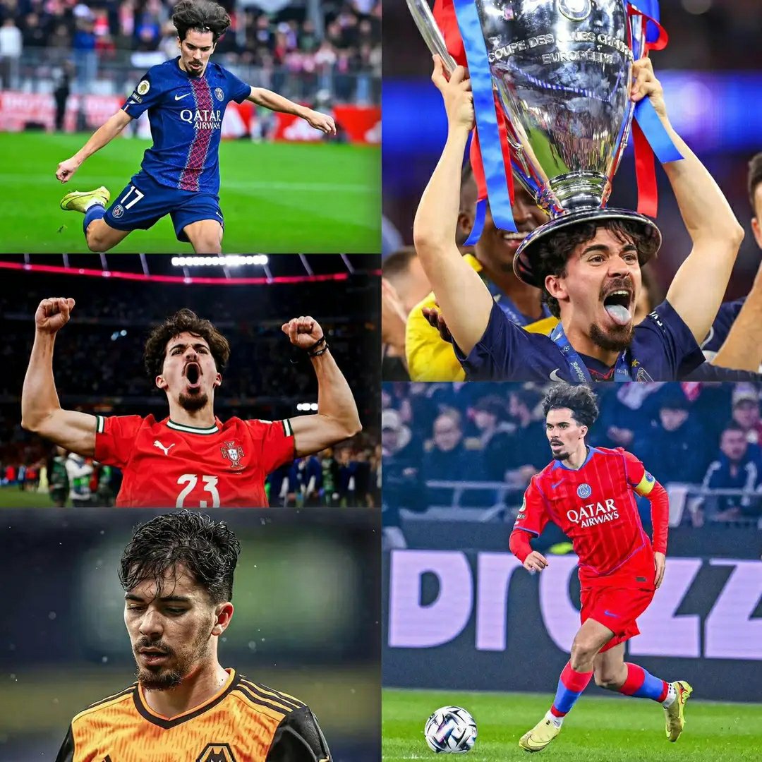 ZeenyBlue's tweet photo. In the 2020-21 season, English club Wolverhampton signed Vitinha on loan but chose not to trigger his €20 million buy option at the end of the season, sending him back to Porto.
This turned out to be a massive mistake for the club: after a brilliant season back in Portugal, the midfielder was bought by PSG for €41.5 million, and today his market value exceeds €100 million. 💵