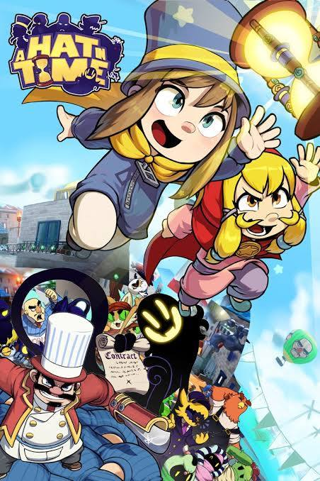 TwoSecondsB4's tweet photo. @RinoTheBouncer A Hat in Time https://t.co/B2YEulIkh5