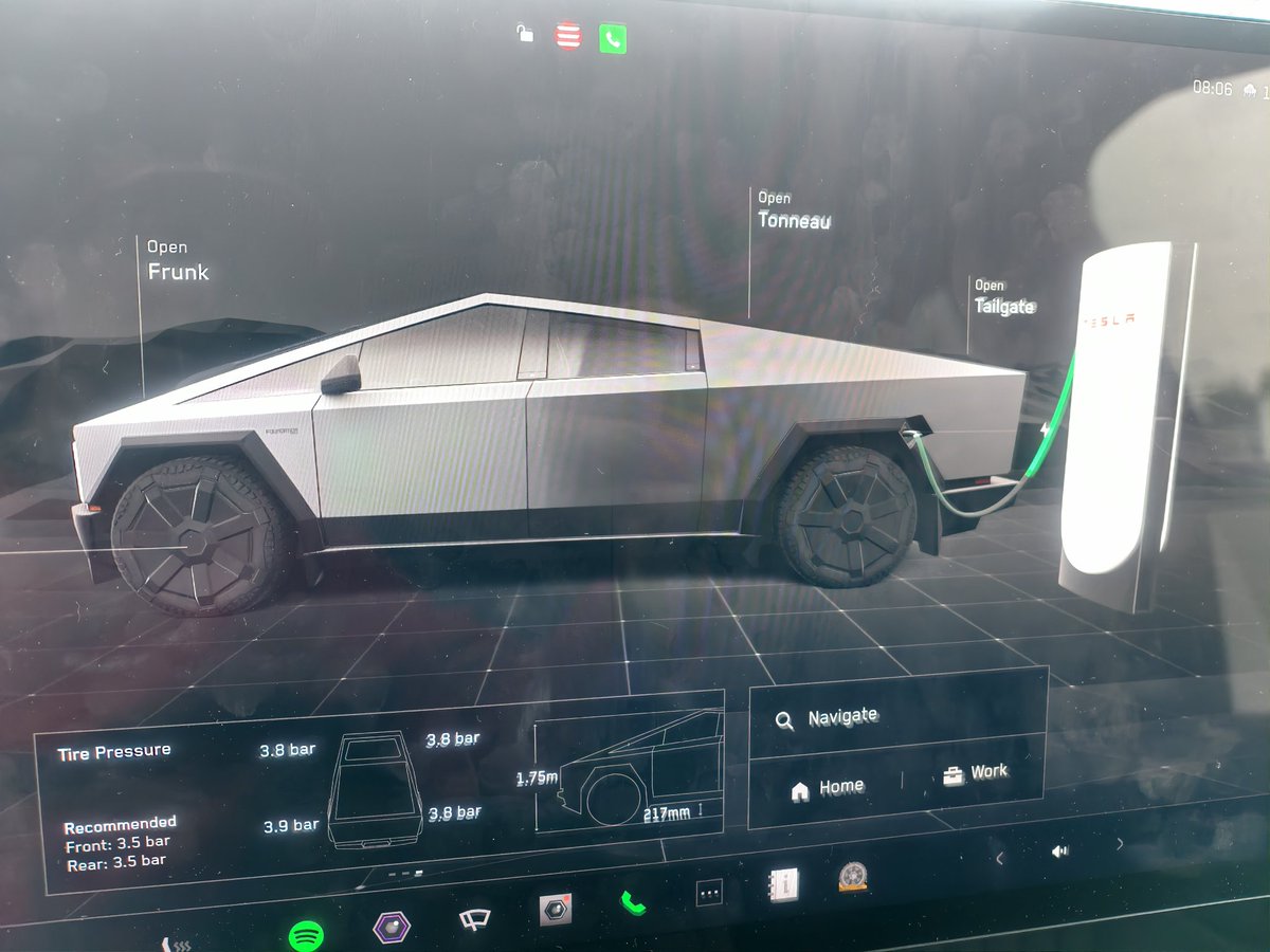 CybertruckEU's tweet photo. ⚡️ Charging up for the final adventure!
The first Cybertruck officially registered in Europe is powered up and heading straight to Tesla Takeover Europe 2026 in Flachau! 🏔️🚀
Can’t wait to link up with these legends and the entire Tesla community:
@teslaownersSV
@TeslaClubAT @BeardedTesla @AlexBangula @TeslaBest @KRoelandschap @DriveteslaSk
@aikisteve @Adrian_Smrcek @EstherRebers
and all the amazing builders, owners & influencers making this weekend unforgettable!
One last epic European run before we close this chapter. Who else is rolling into Flachau today? Drop a ⚡ if you’re going!
#TeslaTakeoverEurope #Flachau #CybertruckEU #Cybertruck #FirstInEurope #TeslaOwners