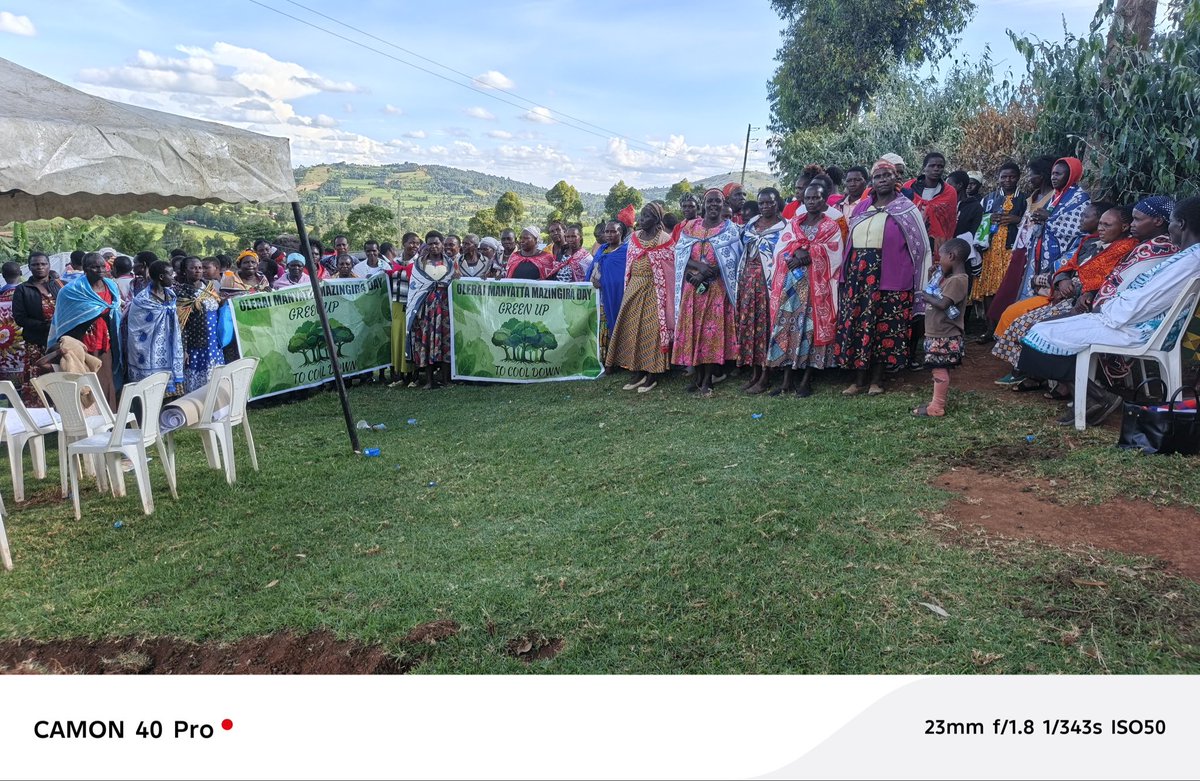 mulenkei's tweet photo. Happy World Environment day taking action for Climate our different Women, Youth and elders celebrating this day with activities planting trees from Naiboisho  EretoB &amp; Osiris TZ to Olerai,Melissa in Transmara discussing and taking action to cool the Climate https://t.co/xjpZG23uKA