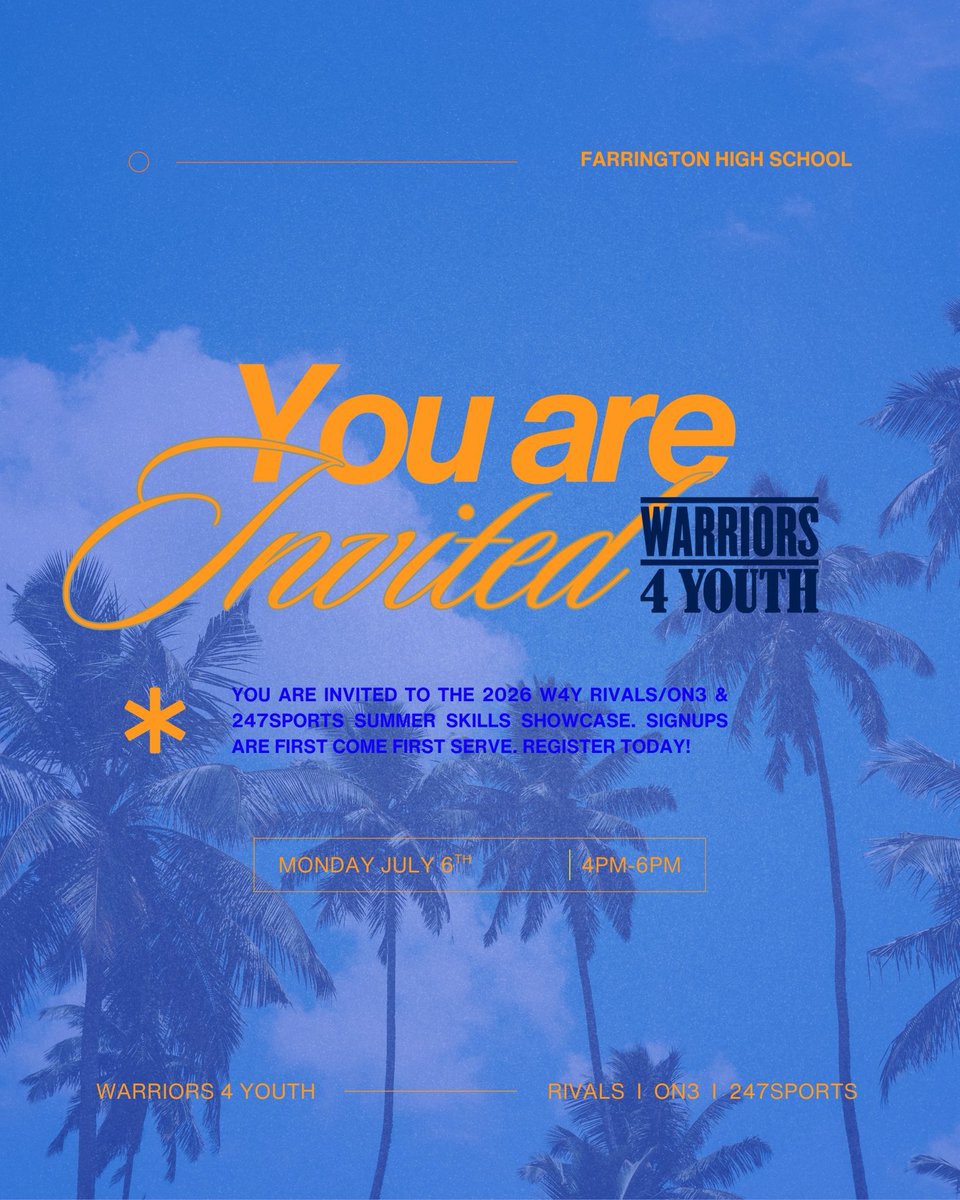 _Nosa10_'s tweet photo. Grateful to receive an invitation to the Warriors 4 Youth Showcase! @coach_lafaele @247Sports @RivalsHS https://t.co/x08amdY5H4