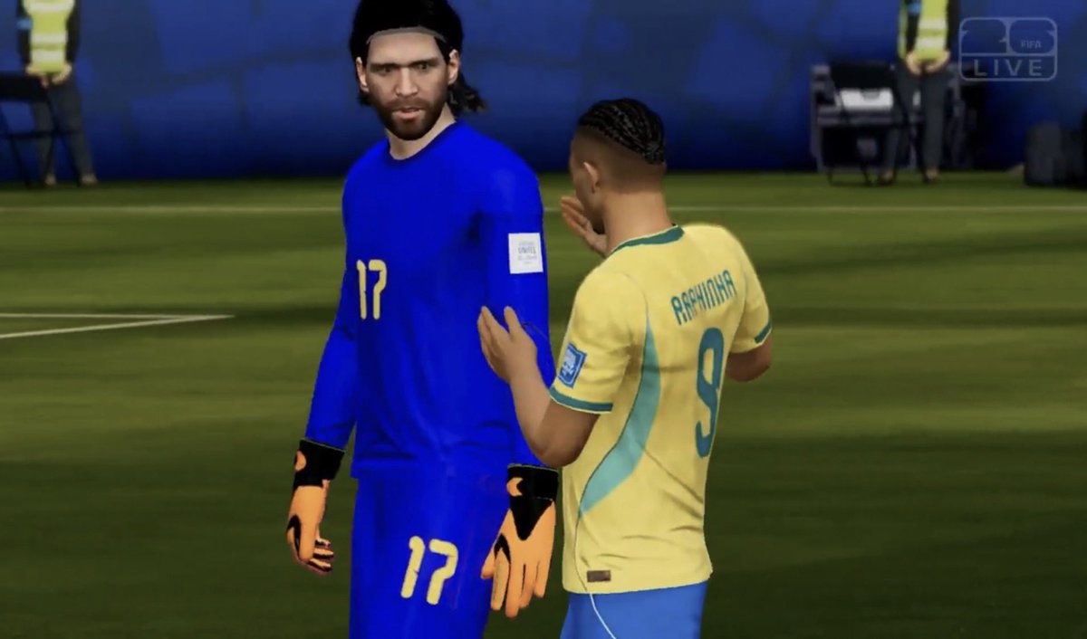 pe_gazon's tweet photo. Noul joc FIFA care se va lansa pe platforma Netflix este un dezastru și arată mai rău ca seriile FIFA de acum 25 de ani. 😂

FIFA World Cup Launch Edition și va fi lansat exclusiv pe platforma Netflix începând cu 11 Iunie. https://t.co/jS6Q3S1HdY