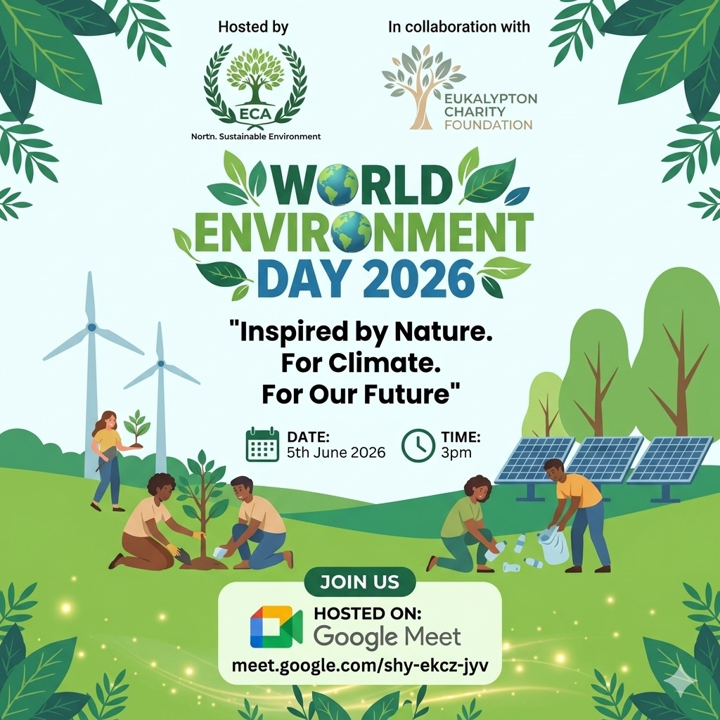 ECAInitiative's tweet photo. We kindly invite you to a special virtual gathering hosted by (ECA) in collaboration with (ECF)

📅 : 5th June 2026
🕒 : 3: 00 PM
💻  Google Meet
🔗 : https://t.co/xULQAK39Ie

Mark your calendars and let’s take action for a greener tomorrow!
#WorldEnvironmentDay #Sustainability https://t.co/cTLYOt5BLo