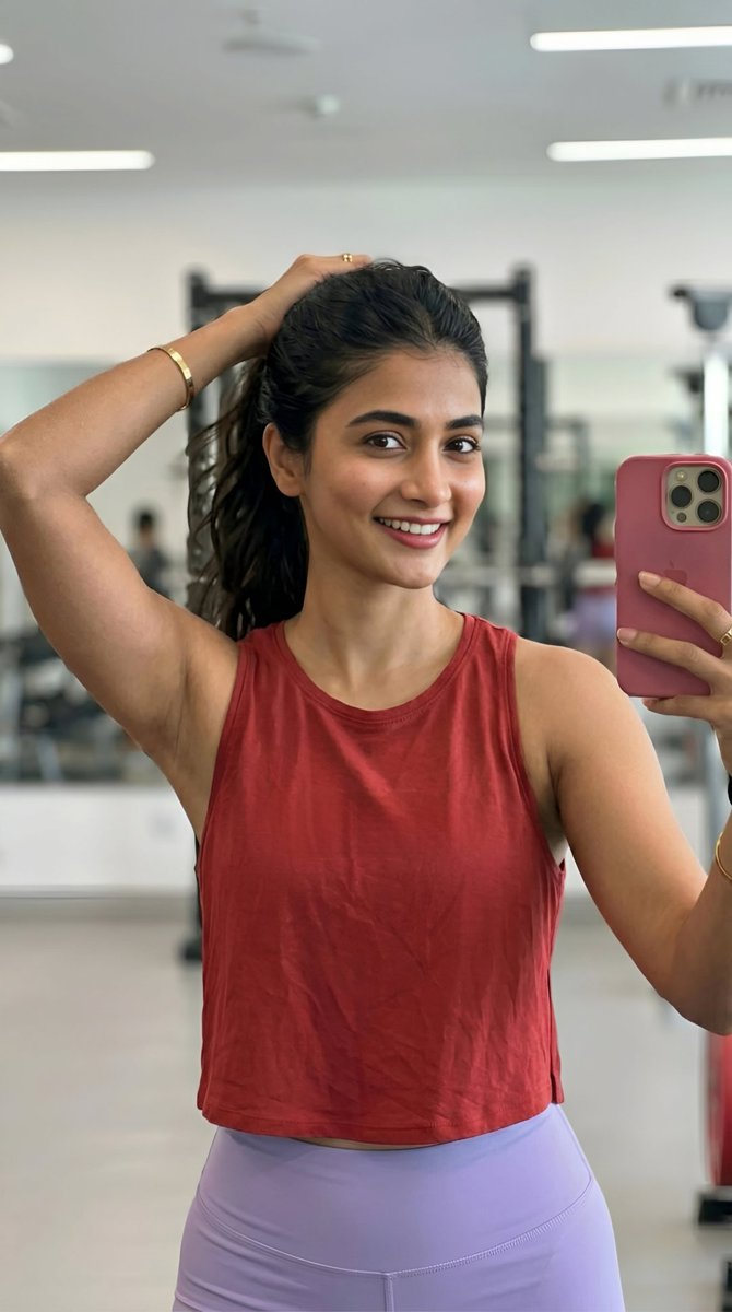 Pooja Hegde Gym Mode Activated Goofy Mode Never Deactivated