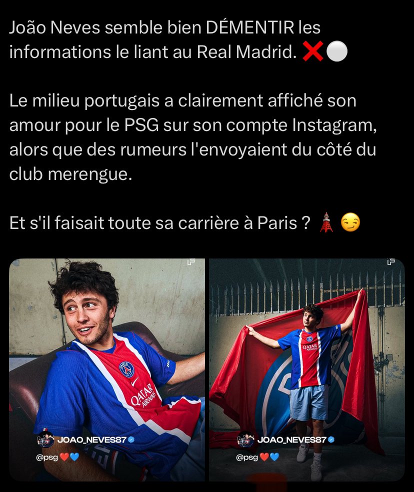 Eldius09's tweet photo. @Videos2Riles Après vu ce que Viti a dit hier et ce que Neves a posté hier. @Videos2Riles tu devrais plutôt pencher ta théorie vers un certains Enzo Fernandez. https://t.co/DrKdvTBhVI