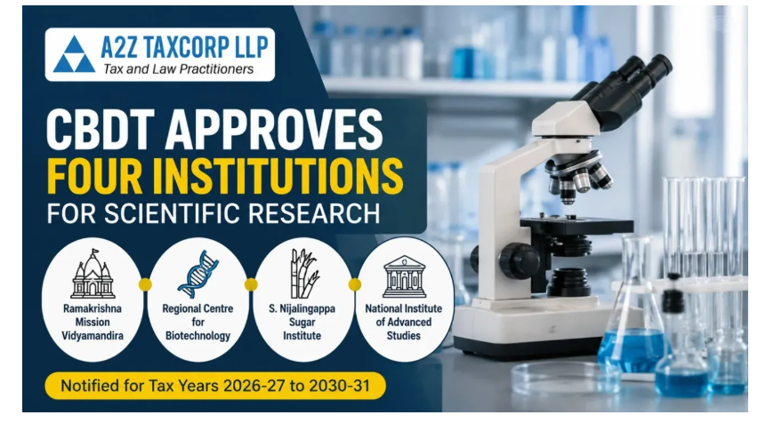 rkmvidyamandira's tweet photo. A proud milestone for Ramakrishna Mission Vidyamandira.
Recognised by the CBDT, Government of India, as an institution for Scientific Research under the Income-tax Act, 2025 (TY 2026–27 to 2030–31).
@FinMinIndia 
Link: https://t.co/LS4RYUKpcs

 #ScientificResearch https://t.co/E8JgIASjCy