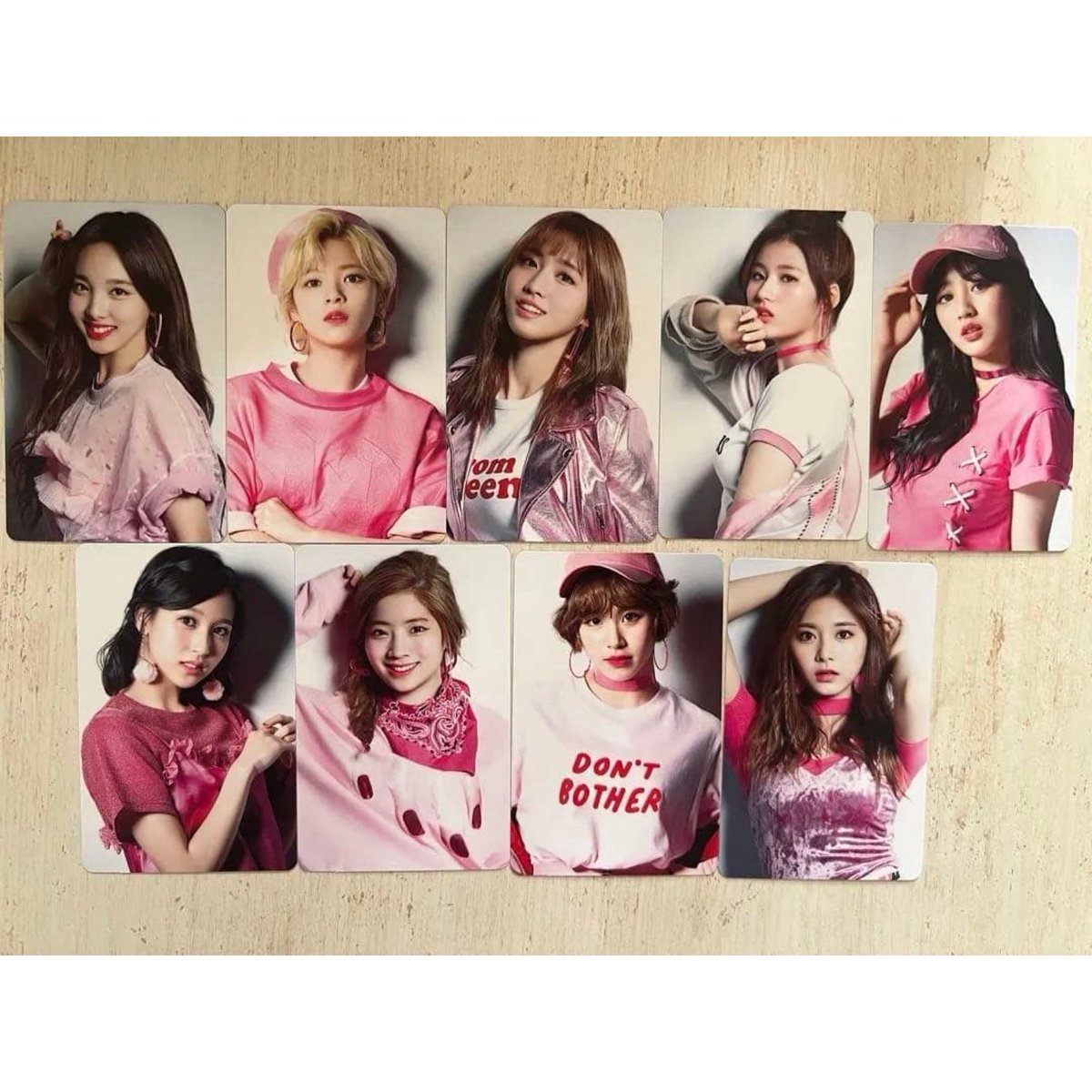 drecarts's tweet photo. wts lfb ph go | all must go

#twice3 can bagde + photocard tingi

↬ pc + can badge - 150 per memset
⏳ nayeon
✔️ sana
✔️ jihyo
✔ mina
✔ dahyun
✔ chaeyoung
— prio paired w/ jihyo or chae (1:1)

↬ set - 1100

➳ 1 week dop once push!
➳ semi feta

pics not mine! ctto. https://t.co/hZZqaVmaXC