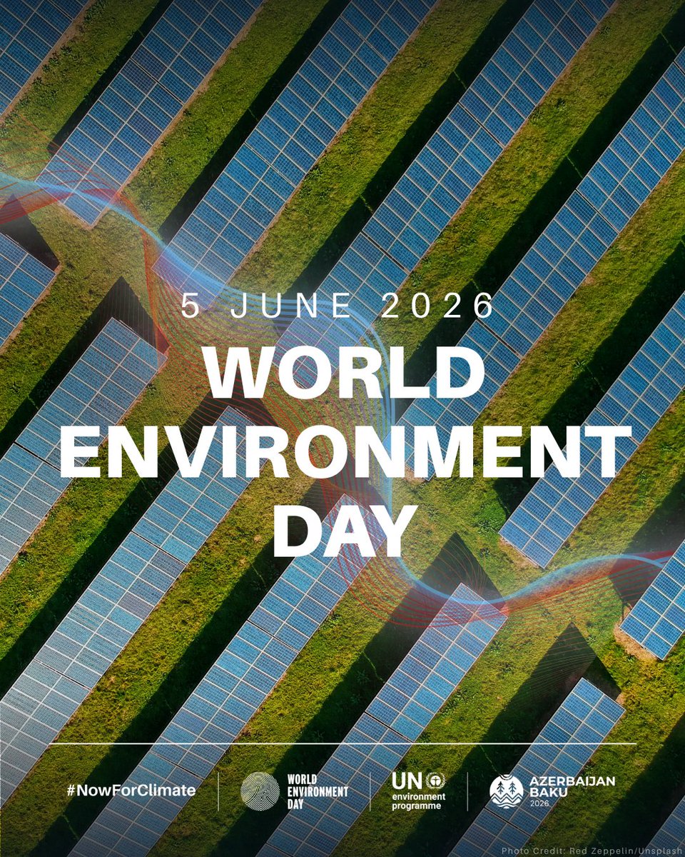 UNinPak's tweet photo. The planet is sending us signals.

Heat. Floods. Drought.

More frequent. More intense.

And yet, humanity is closer to the solutions than ever.

June 5 is #WorldEnvironmentDay.

Act #NowForClimate: World Environment Day https://t.co/gqWwl08ViB