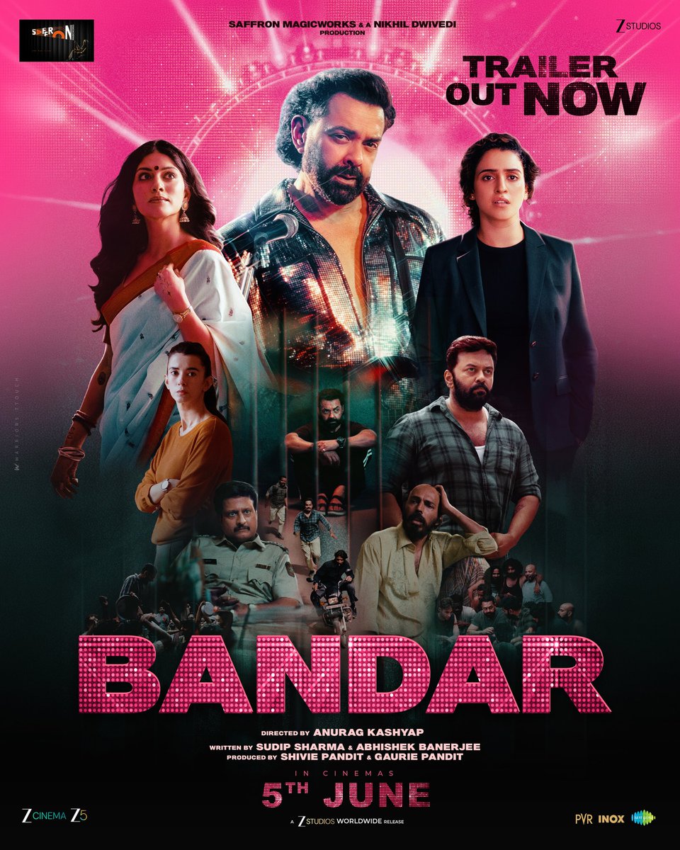 SouthHDUpdates's tweet photo. TODAY IN CINEMAS - 5th June, 2026..

[Hindi]

☆ #HaiJawaniTohIshqHonaHai
☆ #Bandar

[Tamil]

☆ #ParimalaAndCo
☆ #SannidhanamPO
☆ #Irattaiyar
☆ #Samharam
☆ #AlaganaMamiya

[Kannada]

☆ #MangoPachcha
☆ #Alexander

[Malayalam]

☆ #MollywoodTimes https://t.co/uYEgCg168A