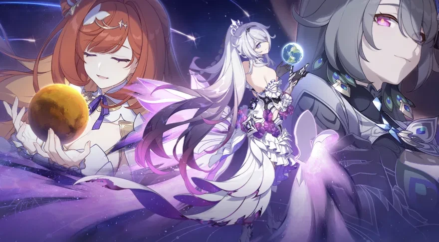Nerox893's tweet photo. My dream: The 3 major Honkai Goddesses becoming playable and working as a team with a special ult like the trio!

Sena supporting the other two from the sidelines is not what I had in mind... https://t.co/oos87noqDp