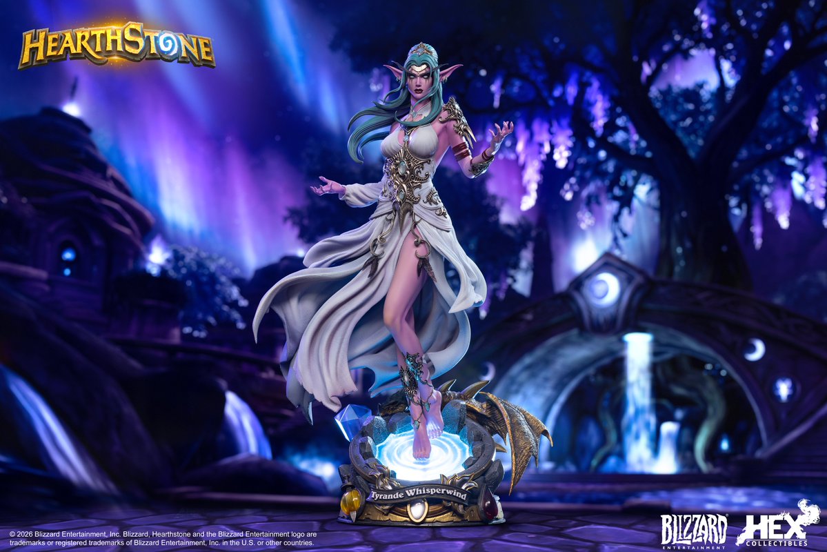 hexcollectible's tweet photo. “Elune give me strength!”

Hearthstone Tyrande Whisperwind 1/6 Scale Statue

@Blizzard_Ent @PlayHearthstone @Warcraft 

#hearthstone #Tyrande #TyrandeWhisperwind #blizzard #warcraft #statue #collectibles #hexcollectibles https://t.co/92E5XUeAy1