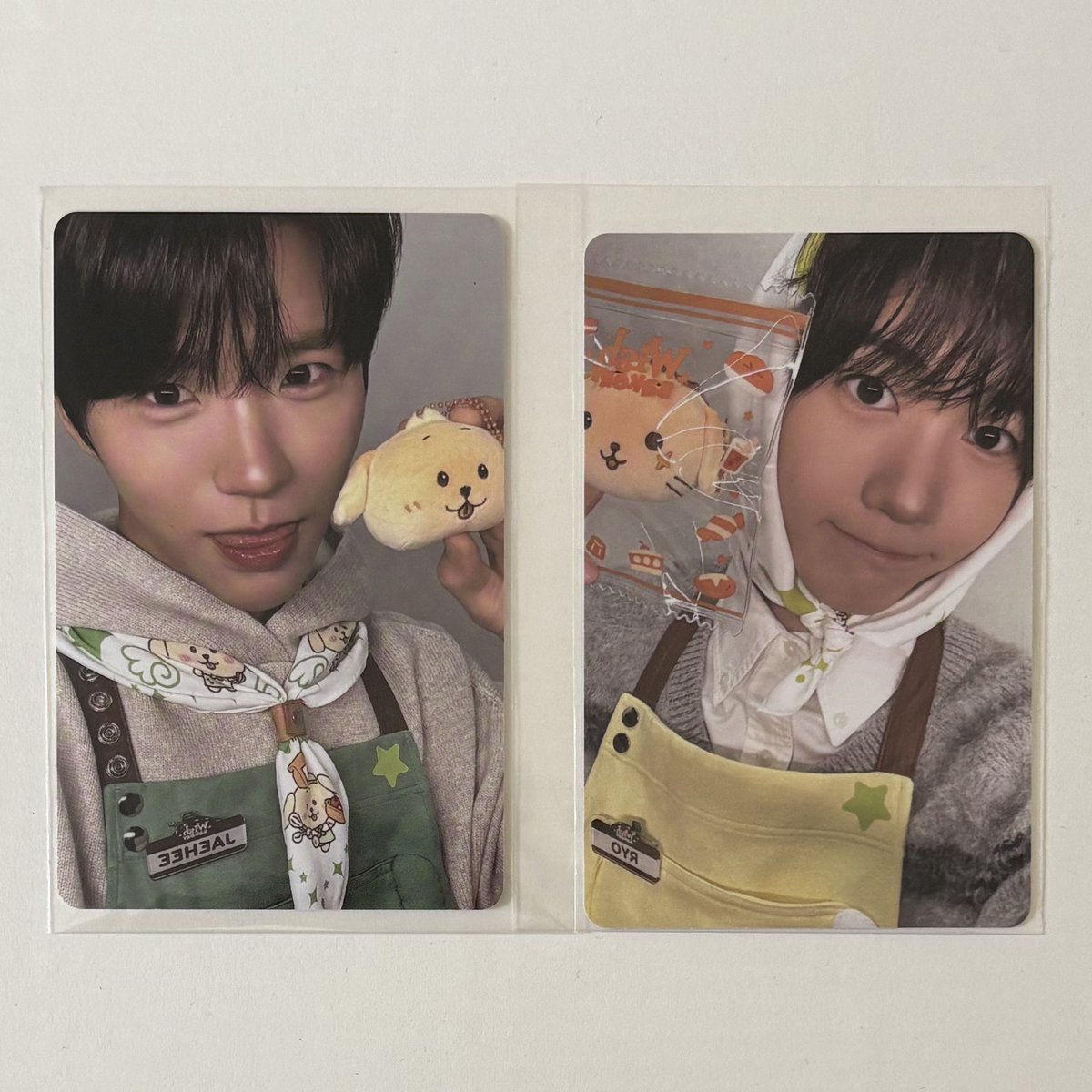 osimotomu's tweet photo. NCT WISH うぃし WISH BAKERY 特典 トレカ 交換

［譲］ジェヒ / リョウ
［求］同種 ユウシ

郵送にて交換希望です！
お気軽にお声掛けください🙇🏻‍♀️

#NCTWISH交換 #NCTWISHトレカ交換 https://t.co/FOx7vFjXCu