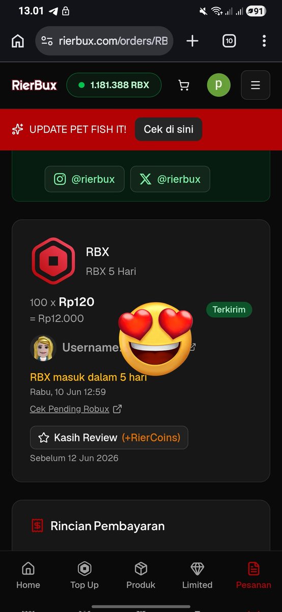 kayizha's tweet photo. topap in akun tuyul biar kece kalau main vd😻🤏 topap murah dan paling satsettt always @rierbux 🫰 https://t.co/GIhDwDOSI6