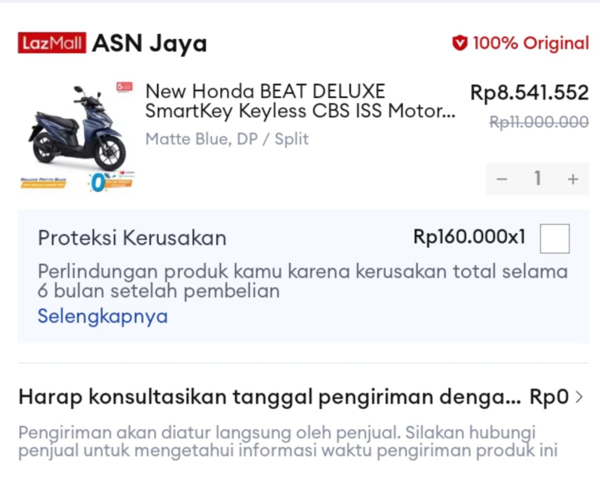 discountfess's tweet photo. Bukan sulap bukan sihir, akhirnya kesampean tanggal kembar beli motor😎🏍️
https://t.co/ONExBzXRZx https://t.co/GSKyrQMFtg