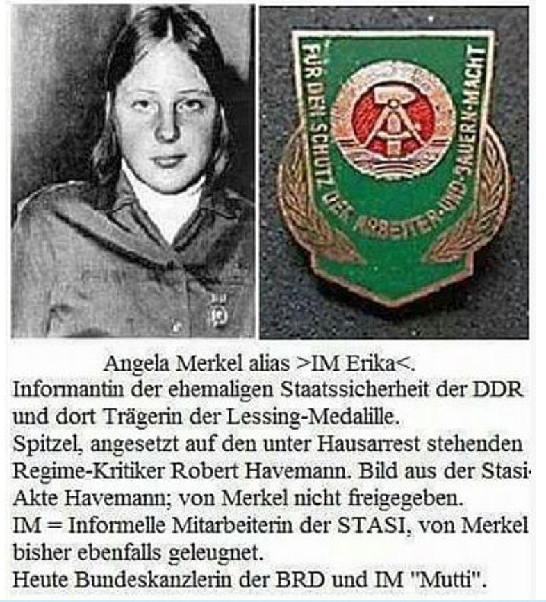 JulianMilecki's tweet photo. @delestoile A wszystko zaczęło się od komunistki, byłej współpracowniczki STASI, "Erika”, znanej jako Angela Dorothea Merkel, która zaszkodziła Europie na dziesięcolecia, otwierając granice. Deportacje to mrzonka. W RFN żyje 960 tys. Syryjczyków ich wydalenie 100 dziennie trwałoby 26 lat. https://t.co/OGFyXCxrTd