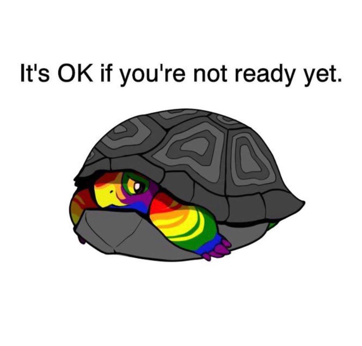 CuddlyCorey's tweet photo. It's ok. Always here if you need to talk. #PrideMonth https://t.co/1kdKZsPN1L