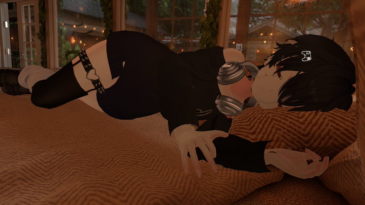 GUILLEVRC's tweet photo. Sleepy time~ 

#vrchat #femboy #cute https://t.co/NkKOYCQ3TA