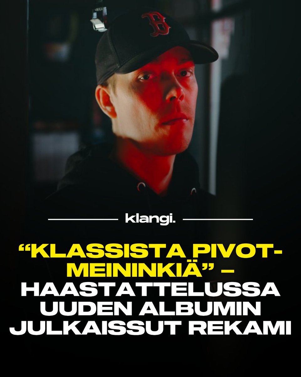 klangimedia's tweet photo. Rekami kertoo haastattelussa, kuinka uusi Pivot-albumi syntyi tarpeesta kääntää koko artistiura uuteen suuntaan. Lue haastattelu: https://t.co/QUeYaW0d7a https://t.co/SLS73Mq9ce