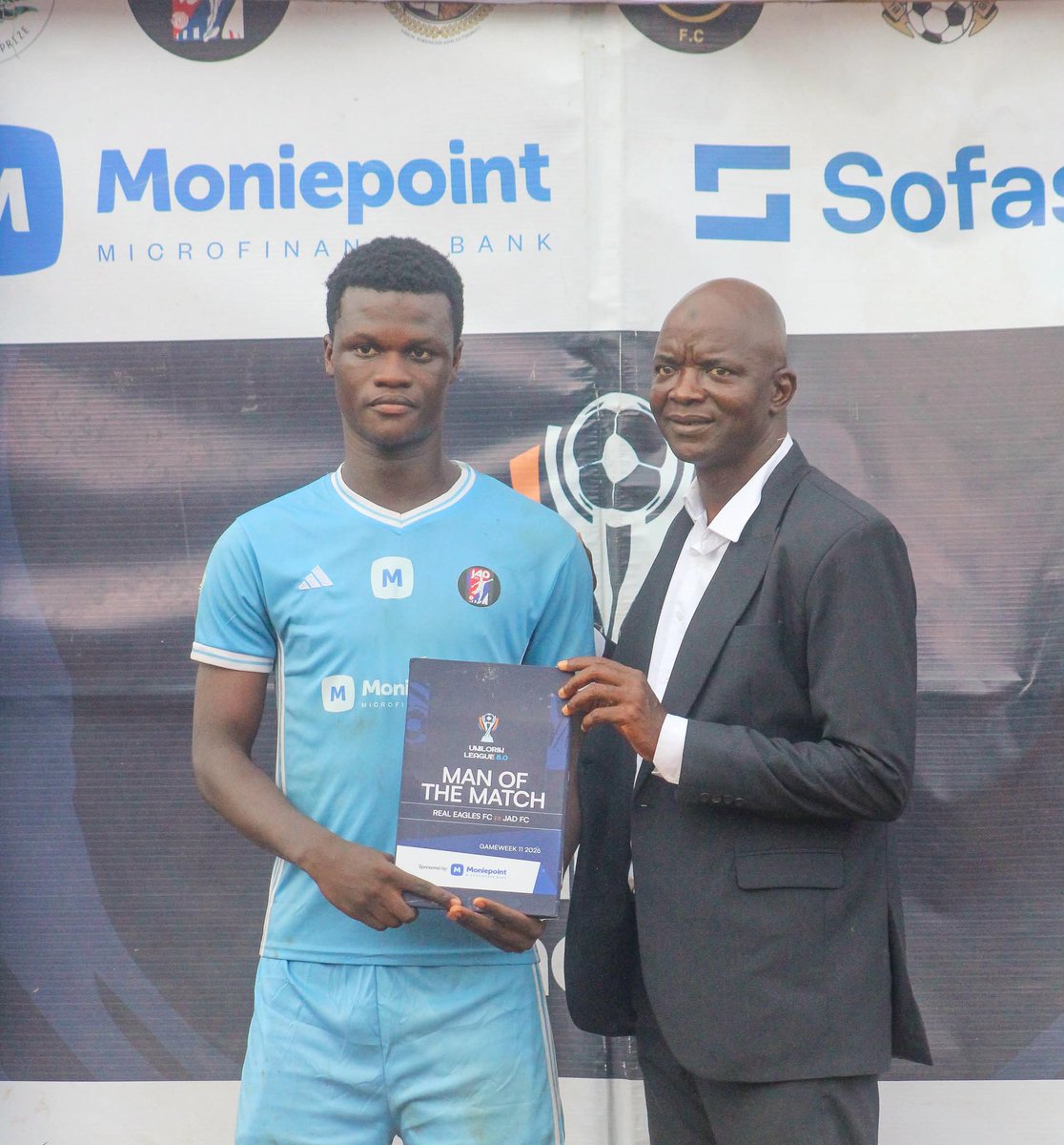 unilorinleague's tweet photo. MOTM
Abdulwahab Mukthar delivers a standout performance to claim the @moniepointng Man of the Match, taking home a ₦10,000 cash prize sponsored by @punterclash
JAD FC 2-1 Real Eagles FC
#UNILORINLeague8 #MoniePoint #MadeForYourProgress #OddScore #YouOwnYourOdds https://t.co/s67Z1ZhaMx