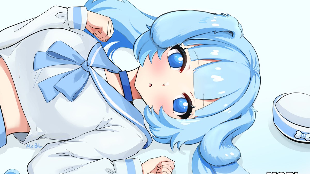 MOBL_1's tweet photo. #VGencommision
Special Thanks for the Art request !! 
 Discode banner !
The So adorable dog girl is @Marrage_ santi🐶💙
IF you're interested, check her out!

#AnimeArt #Vtuber #VGenshowcase 
【Likes &amp; RTs are appreciated💛】 https://t.co/qIXzV0HArr