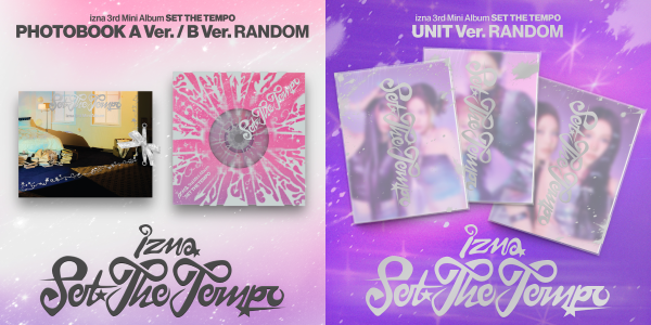 izna 3rd Mini Album 『SET THE TEMPO』 🩷タワレコ特典