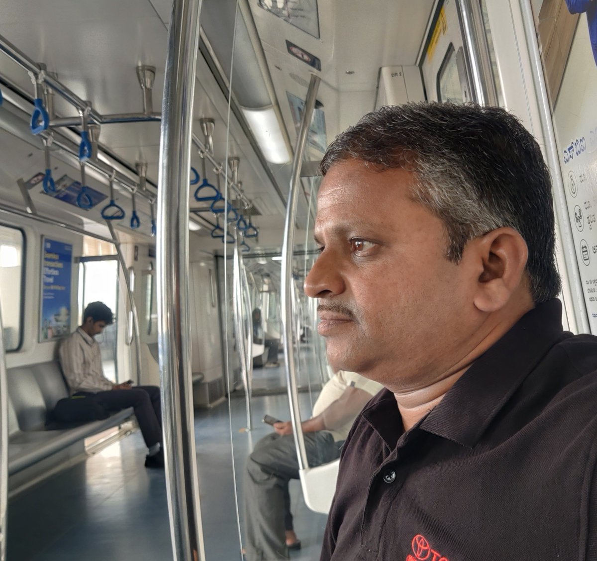 shib8220's tweet photo. I have been regularly using Namma Metro Bengaluru, I have proudly chosen public transport, supporting the vision of sustainable living and responding to the appeal of Prime Minister Narendra Modi ji @narendramodi .

#nation #first #bjp4nation #transport #public #indian #bjp https://t.co/MaygbDxoQ4
