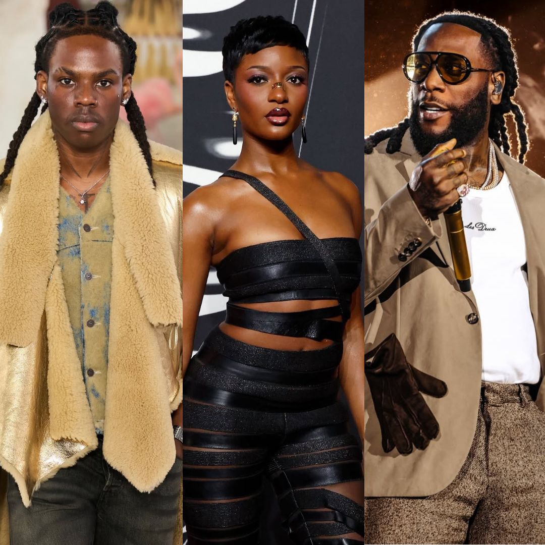 Daniel_justmi's tweet photo. Rema, Davido, Burna Boy &amp; Ayra Starr Fly Nigeria’s Flag on the FIFA World Cup 2026 Album. https://t.co/RHdrsxUJRr