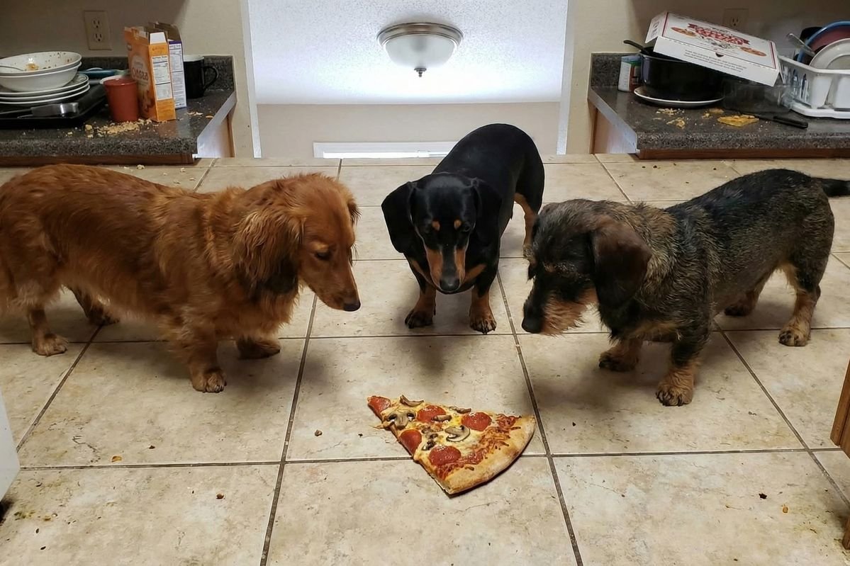 wikigim's tweet photo. Dachshund can do everything! https://t.co/eD2JltioNa