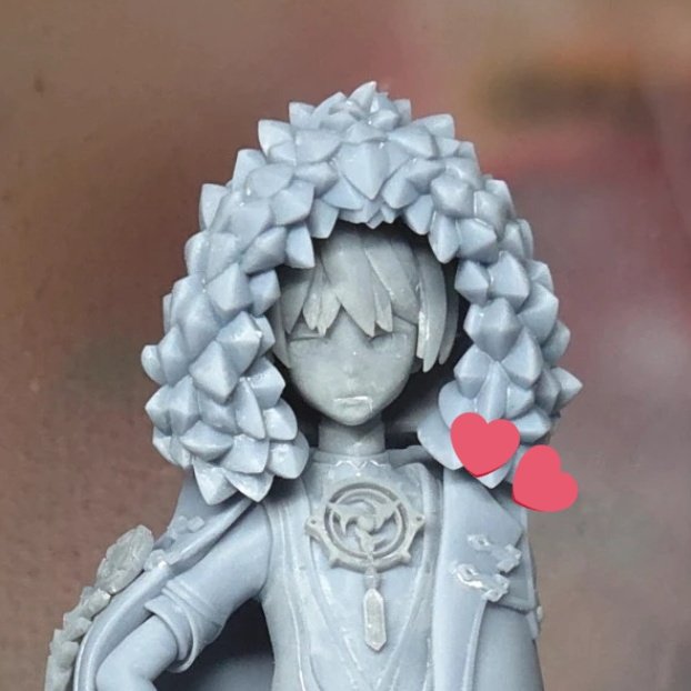LAN_N3ST's tweet photo. Finally got my 3D printed Scaramouche figurine!!! Now time to binge YT tuts and learn how to paint figurines cause I never did it before 😅 https://t.co/cVTEITb0CL